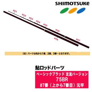 下野（SHIMOTSUKE） 鮎竿 BSB支流バージョン75BR : 釣具の