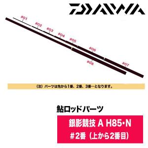 DAIWA（ダイワ） 鮎ロッドパーツ 05920322 銀影競技 A H85・N SMT