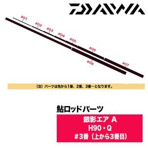 DAIWA（ダイワ） 鮎ロッドパーツ 05920442 22銀影エア A H90・Q 穂先1