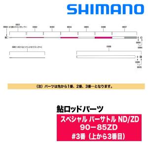 シマノ（SHIMANO） 鮎ロッドパーツ 303875 22スペシャル バーサトル ND