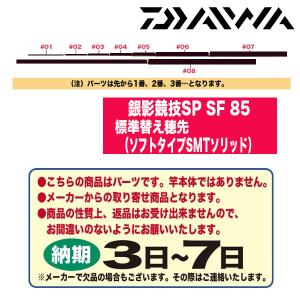 DAIWA（釣り） ☆ダイワ 鮎ロッドパーツ 05920412 22銀影競技