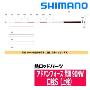 シマノ（SHIMANO） 鮎ロッドパーツ 38074 アドバンフォース 荒瀬 90NW
