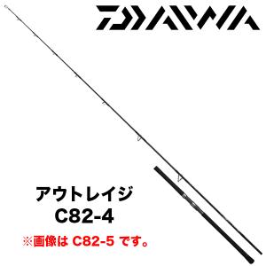 DAIWA（ダイワ） 22 アウトレイジ C82-5 キャスティングモデル ／お 