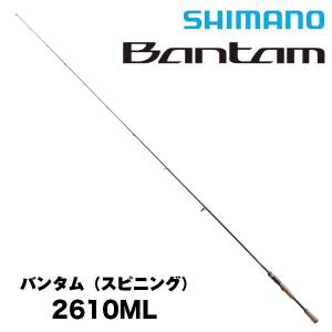シマノ（SHIMANO） バスロッド バンタム 168M ベイト 22年モデル バス