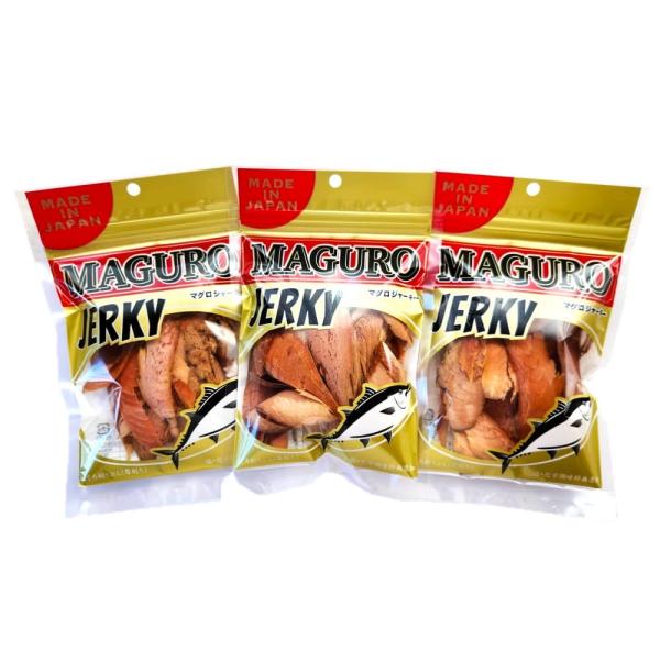 鰹工房 マグロジャーキー 35gｘ3袋セットセット（送料無料 メール便 無添加  鮪節 まぐろ節 削...