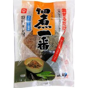 佃煮一番 160g（簡単 便利 ご飯 もう一品 削り節 昆布 いりこ しらす おつまみ カルシウム ...