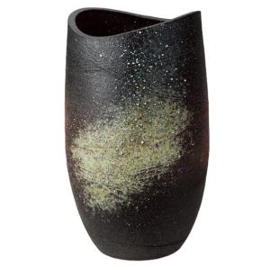 信楽焼 送料込 古陶花入 しがらき 陶器 和風 花瓶 花台 華 茶道 送料無料 おしゃれ 花入れ 華道 いけばな つぼ