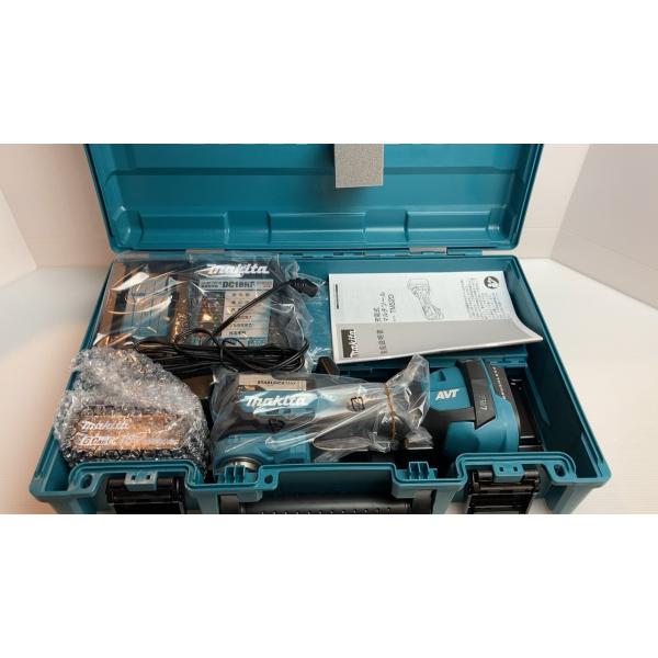 ★未使用品！★ makita 18v 6.0Ah 充電式マルチツール フルセット【 TM52DRG ...