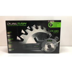 DUAL SAW デュアルソー ダブルカッター パワフル電動ノコギリ CS450 2枚刃 木 金属 ...