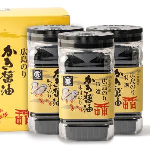 かき醤油 味付のり 角３本