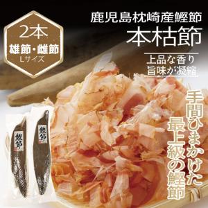 母の日 枕崎産　本枯節2本組【550g前後・雄節・雌節】※カビ付、かつおぶし