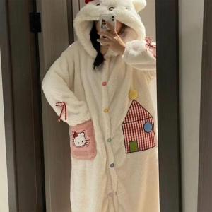 パジャマ レディース もこもこ キャラクター ...の詳細画像3
