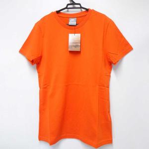 【中古・未使用品】ナイキ コットン 無地Tシャツ 半袖 M 800 オレンジ 465243 レディース NIKE