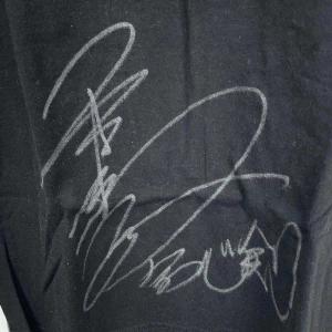 【中古】ダブプロレス Tシャツ 近野剣心 直筆...の詳細画像2