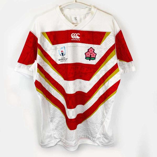 【中古】カンタベリー ラグビー日本代表 ユニフォーム 2019W杯 3L VWR39000 CANT...