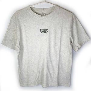 【中古】リーボック CL AE ARCHIVE SM LOGO TEE アーカイブ ロゴ Tシャツ M チョークメランジ 100030866 レディース Reebok