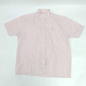 【中古】ケンタッキー KENTUCKY ボタンダウン 半袖 ライダース シャツ 38 ピンク レディース 乗馬 馬術