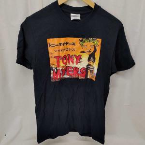 【中古】WWS トニーマイヤーズ Tシャツ プロレス S ブラック