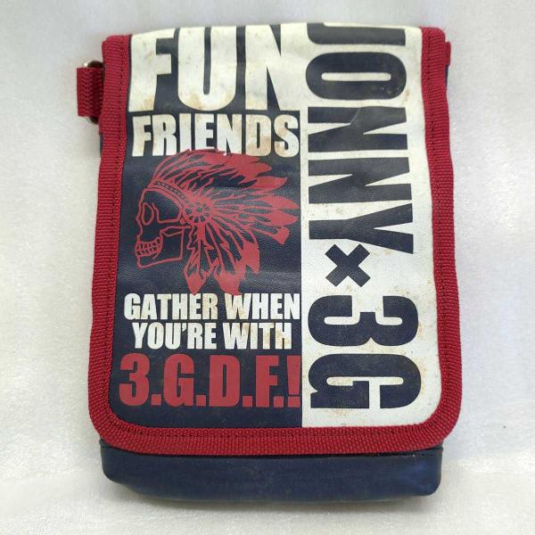【中古】Jonny×3GGC Waist Bag ＆ Darts Case 3G design fa...