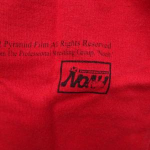 【中古】プロレスリング・ノア Tシャツ S レッドの詳細画像4