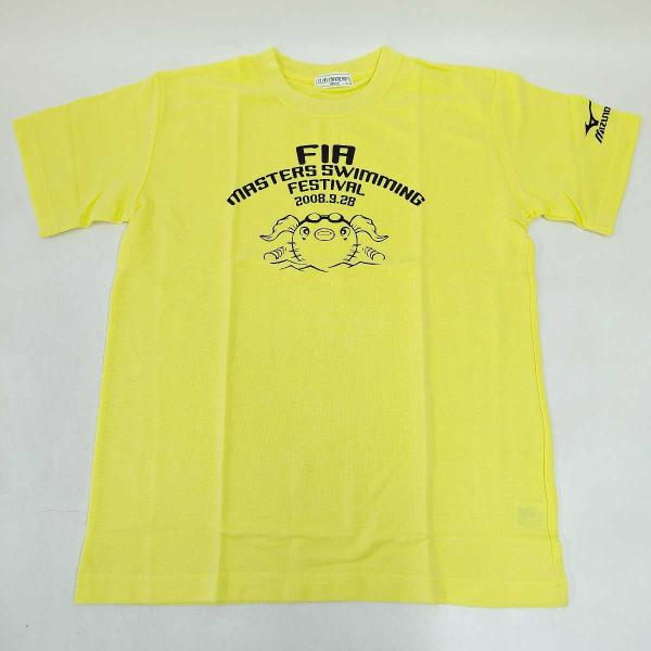 【中古】ミズノ 競泳 FIA マスターズ 2008 スイミング フェスティバル Tシャツ L ユニセ...