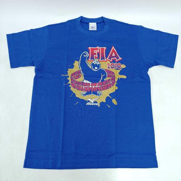 【中古・未使用品】ミズノ 競泳 FIA マスターズ 2010 スイミング チャンピオンシップ Tシャ...