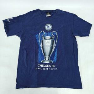 【中古】サッカー チェルシー UEFA チャンピオンリーグ 2021 PORTO Tシャツ 優勝 記...