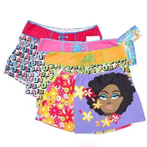 【中古・未使用品】[4点セット] SHREANU シュリーヌ サーフパンツ ショートパンツ スカート 水着 M/9M レッド/オレンジ/ピンク 167750/156560 レディース