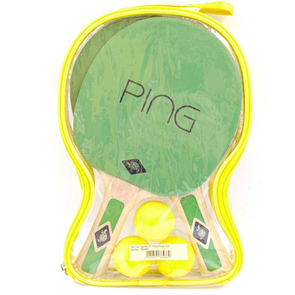 【中古・未使用品】ドニック SK FUN  卓球 ラケット 2本 ボール セット SCHILDKRO...