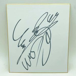 【中古】NOAH プロレスリング・ノア 直筆サイン入り 征矢学 色紙