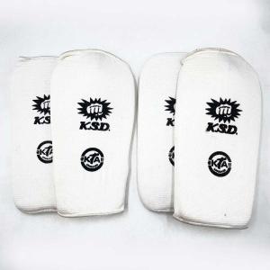 【中古】[2点セット] TAEKWONDO テコンドー KSD KTA レッグ サポーター L 空手 格闘技