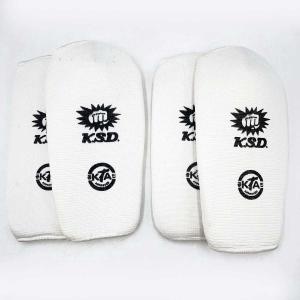【中古】[2点セット] TAEKWONDO テコンドー KSD KTA レッグ サポーター L 空手 格闘技