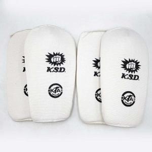 【中古】[2点セット] TAEKWONDO テコンドー KSD KTA レッグ サポーター M 空手 格闘技