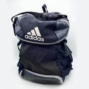 【中古】アディダス ボール用 収納 デイパック リュック ブラック MAA001 ADIDAS