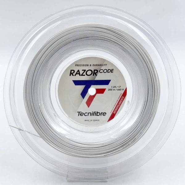 【中古・未使用品】テクニファイバー Tecnifibre RAZOR CODE 125 硬式テニス ...