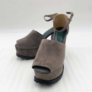 【中古】スライ サンダル ヒール (23.5-24cm) M スエード レディース SLY