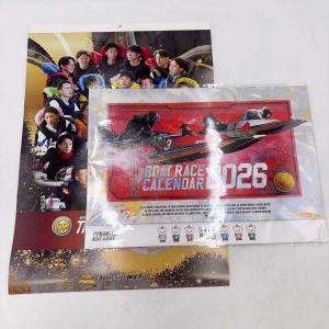 【中古・未使用品】[2点セット] 競艇 ボートレース カレンダー