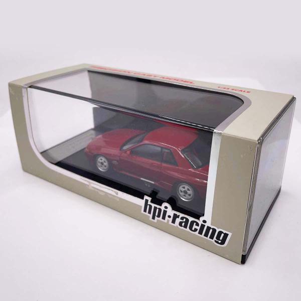 【中古】hpi-racing 1/43 日産 スカイライン GT-R Gr.A 仕様 レッド ミニカ...