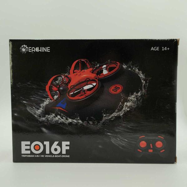 【中古】Eachine E016F 3イン1 EPPフライングエアボートランドドライビングモード取り...