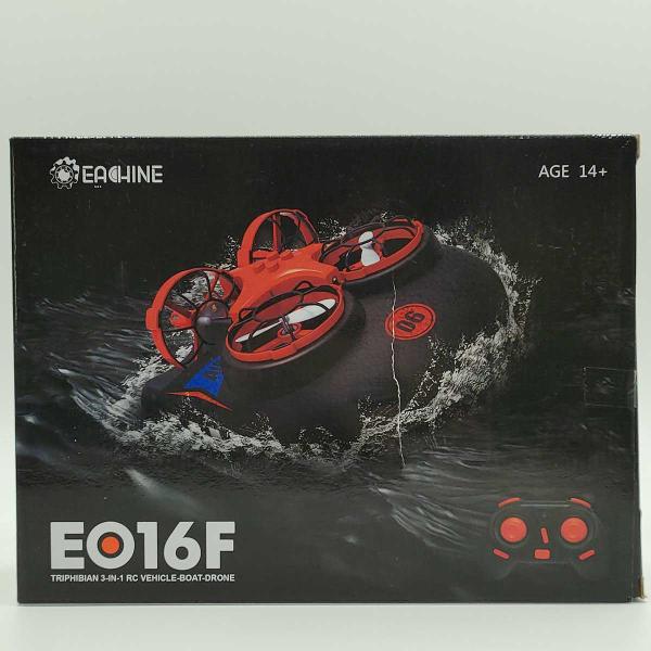 【中古】Eachine E016F 3イン1 EPPフライングエアボートランドドライビングモード取り...