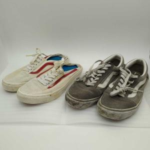 【中古】ヴァンズ スニーカー スリッポン 24.5cm ユニセックス VANS｜kaucowking