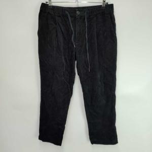 【中古】コーエン コーデュロイイージータックパンツ ブラック 7540-606-9134 メンズ coen