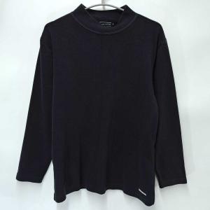 【中古】ハッシュパピーアパレル 長袖 フリース セーター HUSH PUPPIES M ブラック メンズ