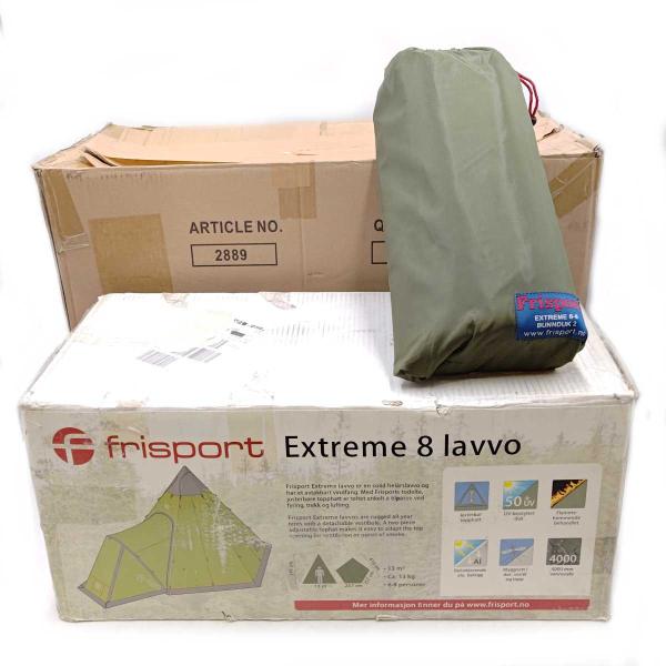 【中古・未使用品】Frisport フリスポート エクストリーム 8 lavvo  8人用ティピーテ...