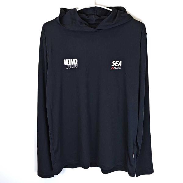 【中古】WIND AND SEA ウィンダンシー POLARTEC POWER DRY HOODIE...
