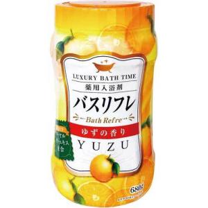 ライオンケミカル バスリフレ薬用入浴剤ゆずの香り６８０ｇ