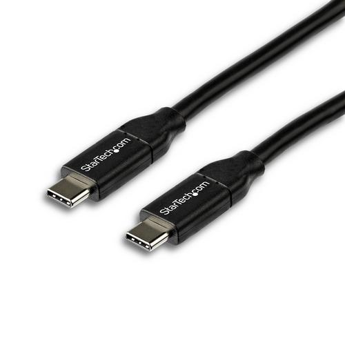 申込期間26年07月30日13時まで_スターテック ＵＳＢ　２．０（Ｃ−Ｃ）ケーブル　５Ａ　２ｍ　黒...