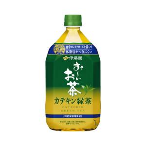 伊藤園 おーいお茶　カテキン緑茶　１Ｌ×１２本｜kaumall