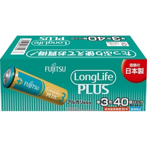 ＦＤＫ アルカリ乾電池ロングライフプラス単３形８０本