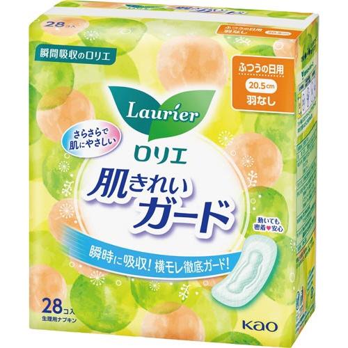 花王 ロリエ肌キレイガード　羽なし　２８個